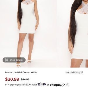 Fashionova lavish life mini dress